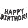 Napis balonowy HAPPY BIRTHDAY z balonami